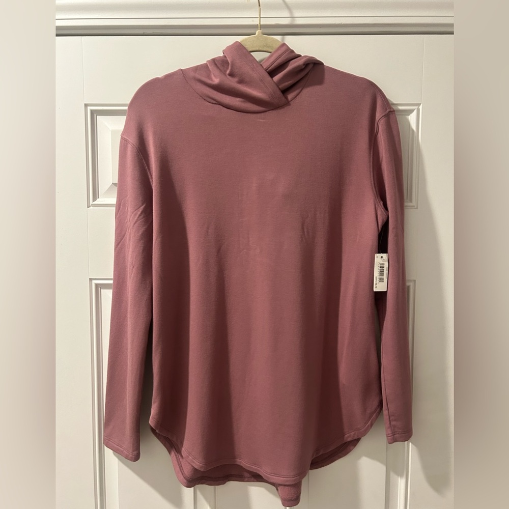 NWT Women’s Daily Ritual Long Sleeve Hooded Top Size Medium